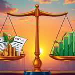 El Endeudamiento Optimo: Equilibrio entre Riesgo y Crecimiento