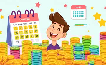 Retos de Ahorro: Diviértete Mientras Acumulas Dinero