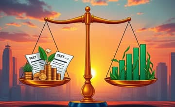 El Endeudamiento Optimo: Equilibrio entre Riesgo y Crecimiento